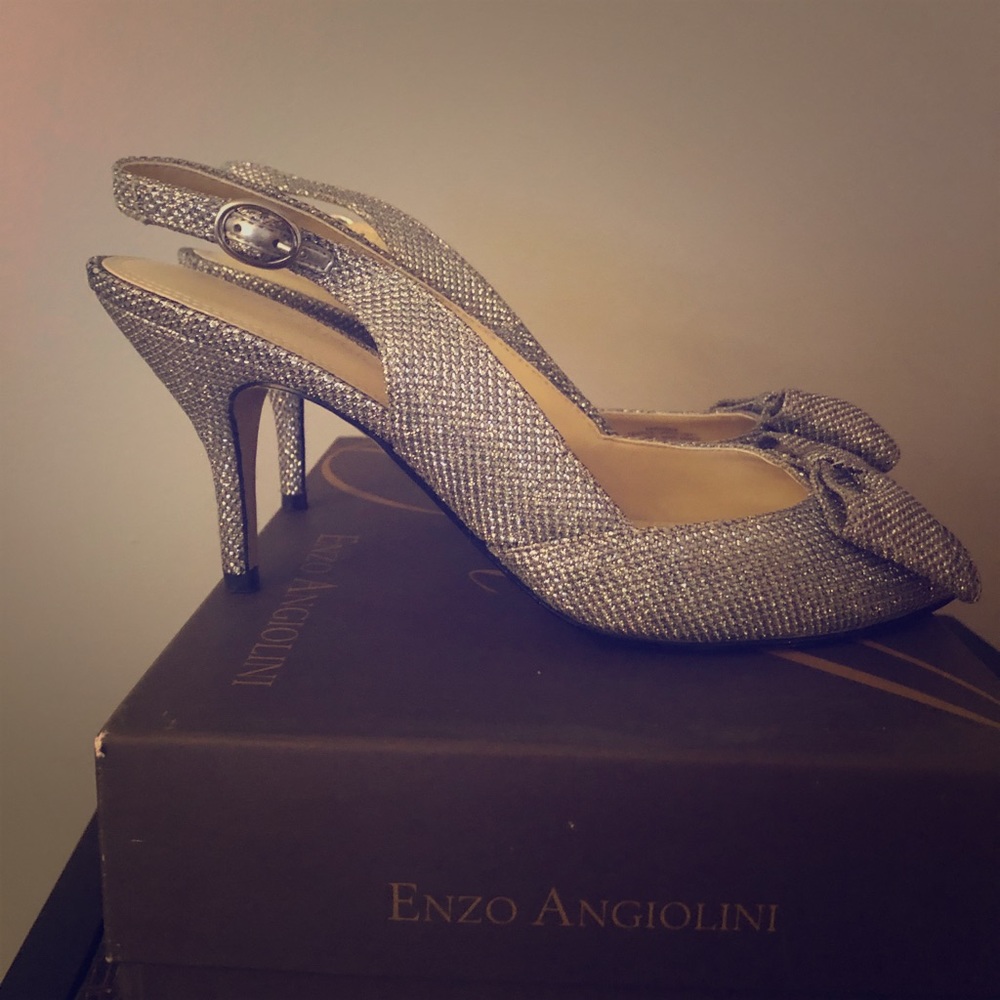 Open-toe stiletto sandals